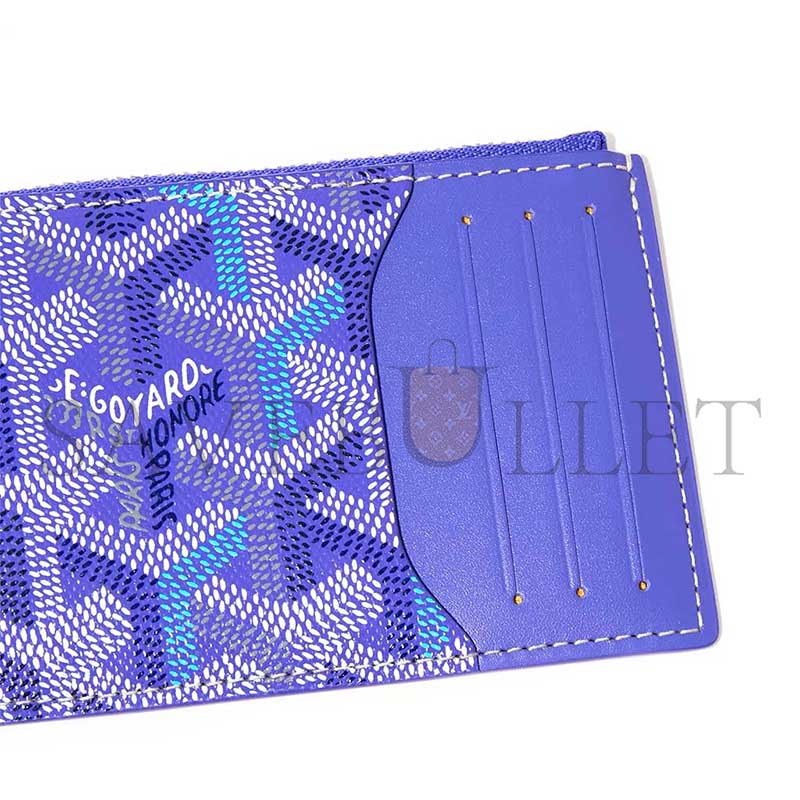 GOYARD BOURBON ZIPPED CARD HOLDER MULTICOLOURED BOURBOPMLTY73CL21P (12.5*8.4*1cm)
